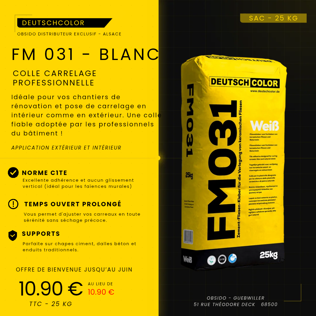 FM 031 Blanc
