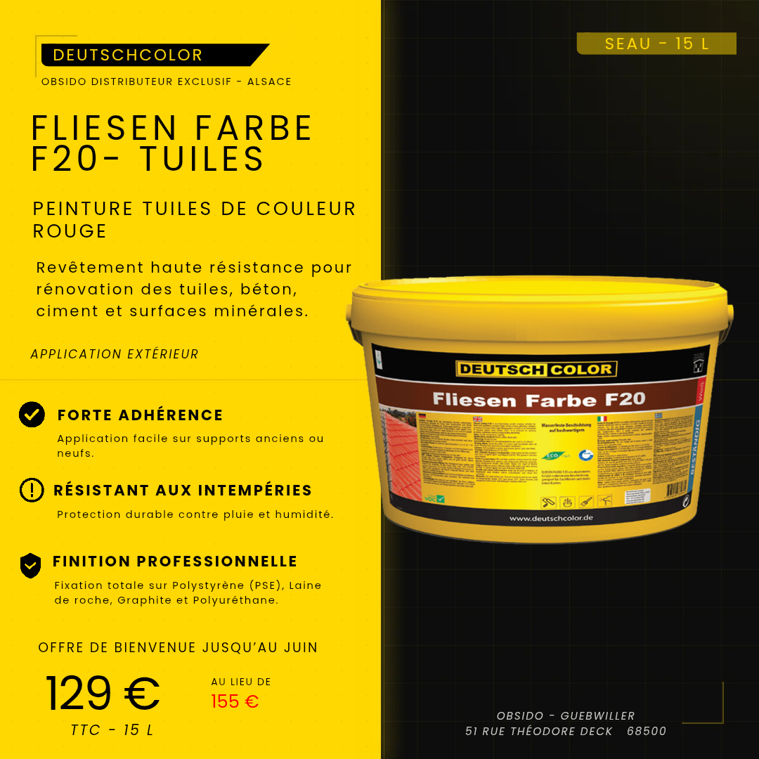 Fliesen Farbe F20 Tuiles